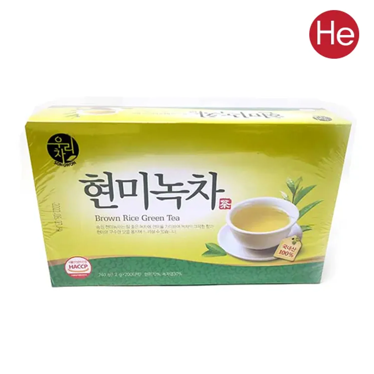 H 현미녹차 200T