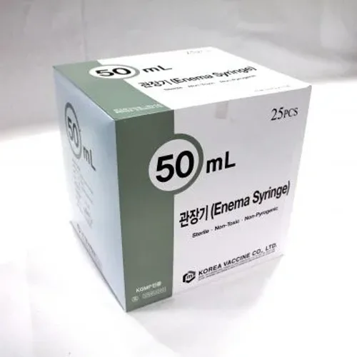 한국백신 일회용관장기 50ml 세정용