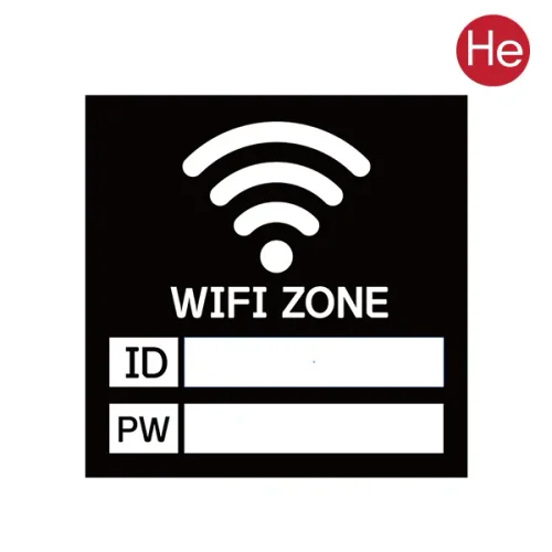 와이파이 스티커 130x130mm