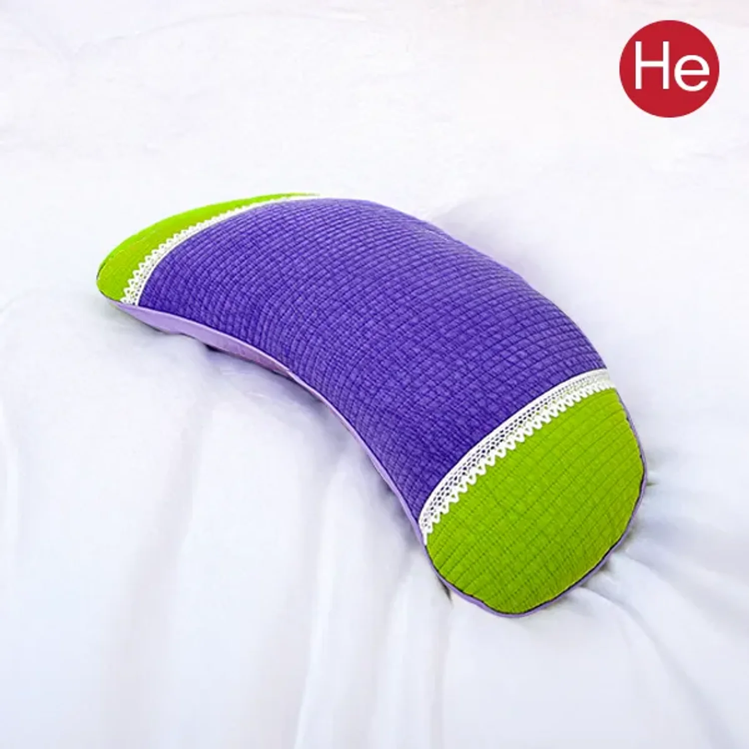 더바른 반달베개