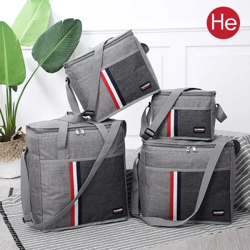 보냉가방 그레이