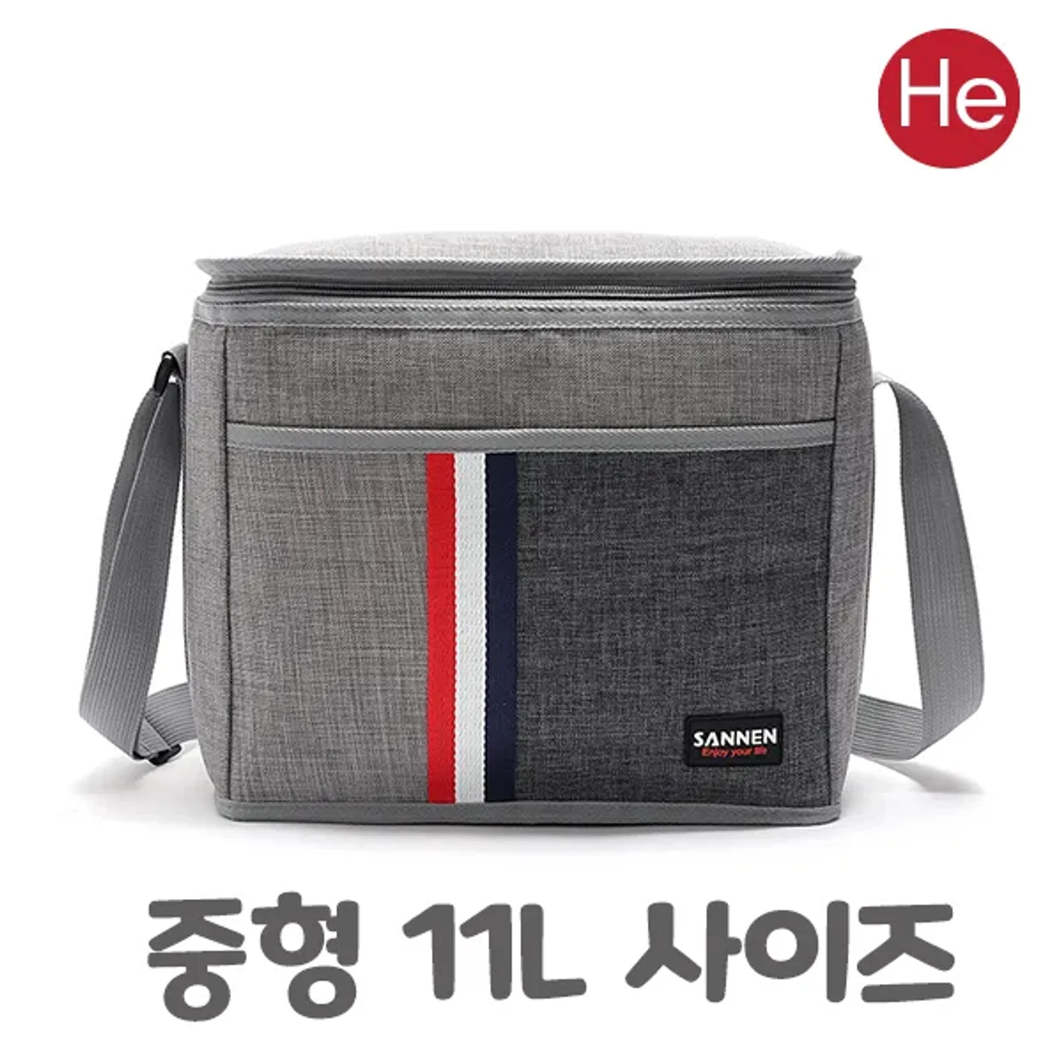 보냉가방 그레이