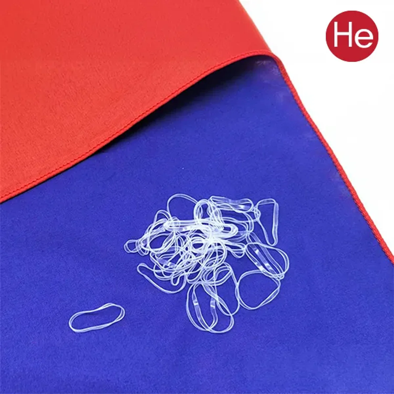 투명고무줄 보자기 선물 포장 용품 머리끈 고무줄