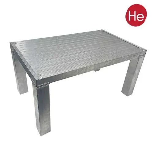 알루미늄 발판 1단 430x300x250 계단발판 작업용 디딤판 진찰보조 스텐발판 소방용계