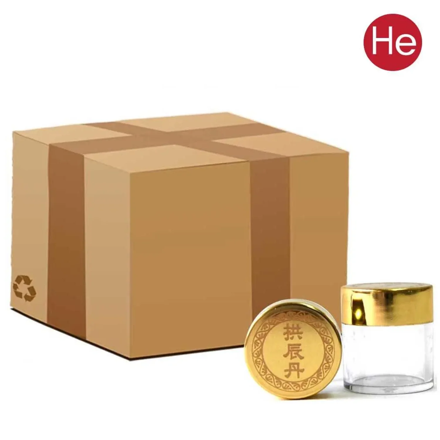 유광 금뚜껑 한문공진단 청병 (대) 1000개