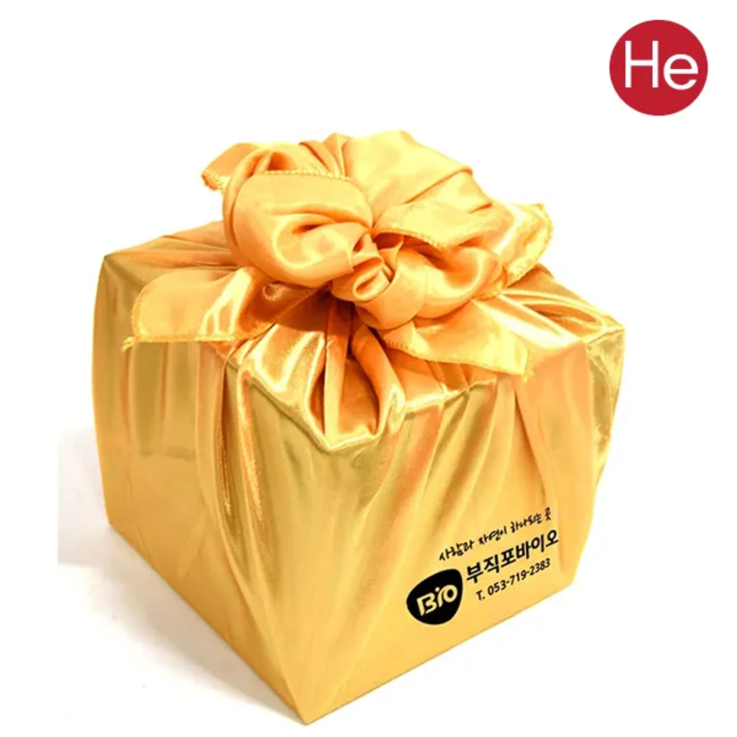 금보자기 (소 46x46) 상호인쇄포함(100장) 선물포장 경옥고 공진단상자포장 꿀단지