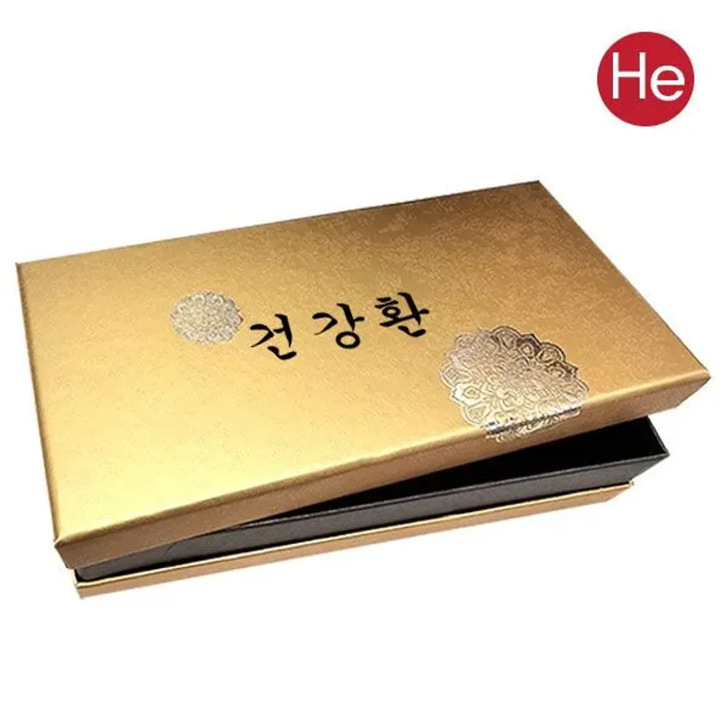 골드브라운 공진단상자 싸바리 청병 선물 박스 케이스 보관 보석함 종이상자