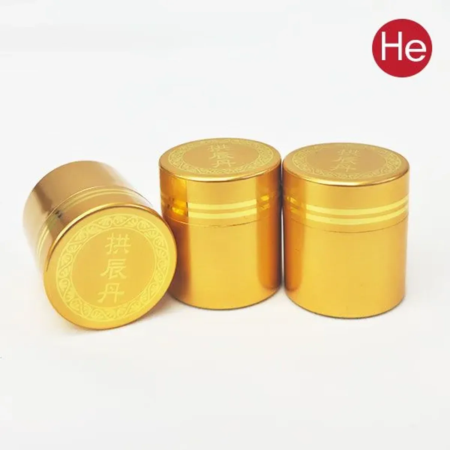 무광 올금 바닥투명 한문 공진단 라인 2줄 청병(대)