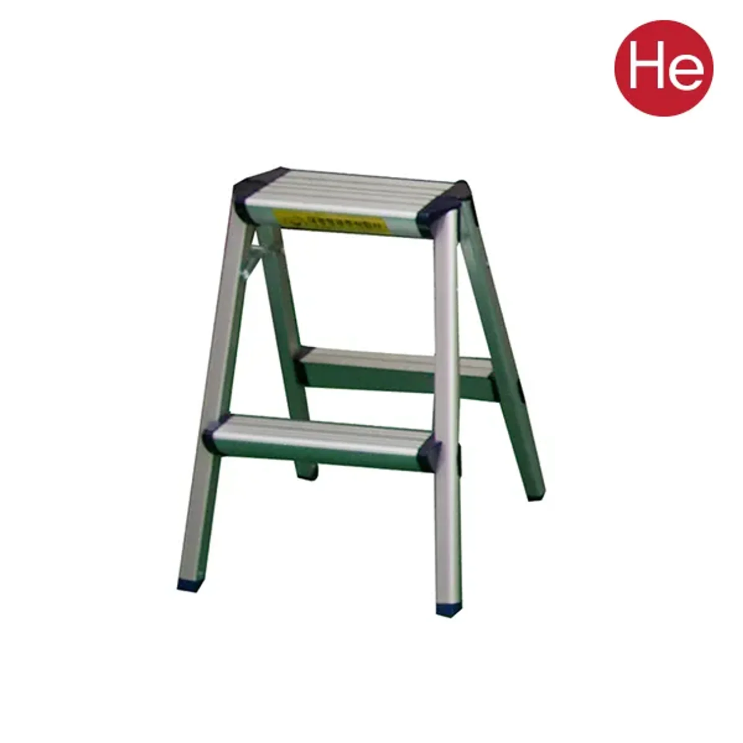 DK 가정용 사다리 2단 접이식 안전발판 국내산 알루미늄 광폭