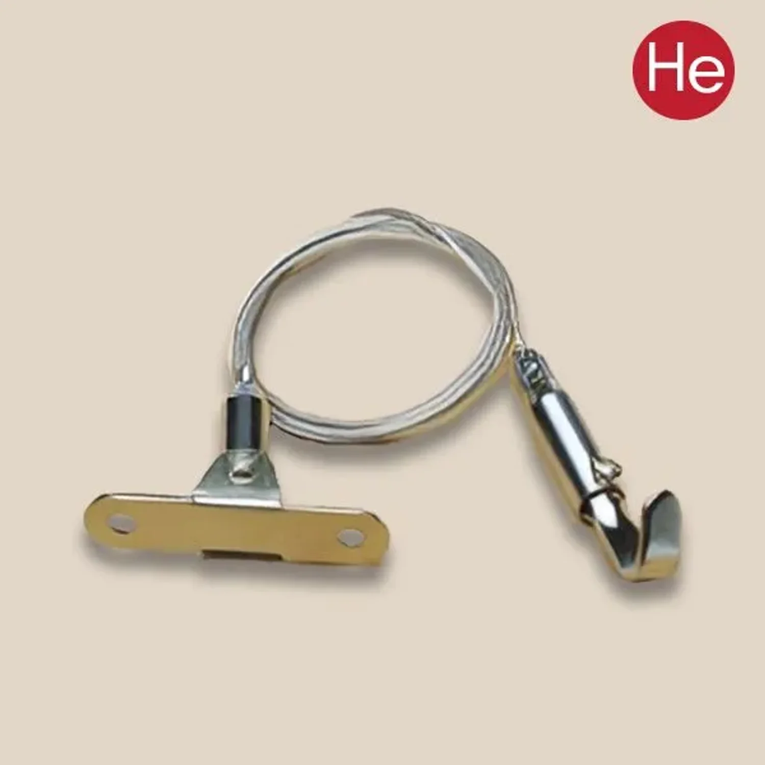 HE와이어 천장 액자걸이 16번 경사용 액자걸이 1개 경사면 천정고정 피스형 그림 부속