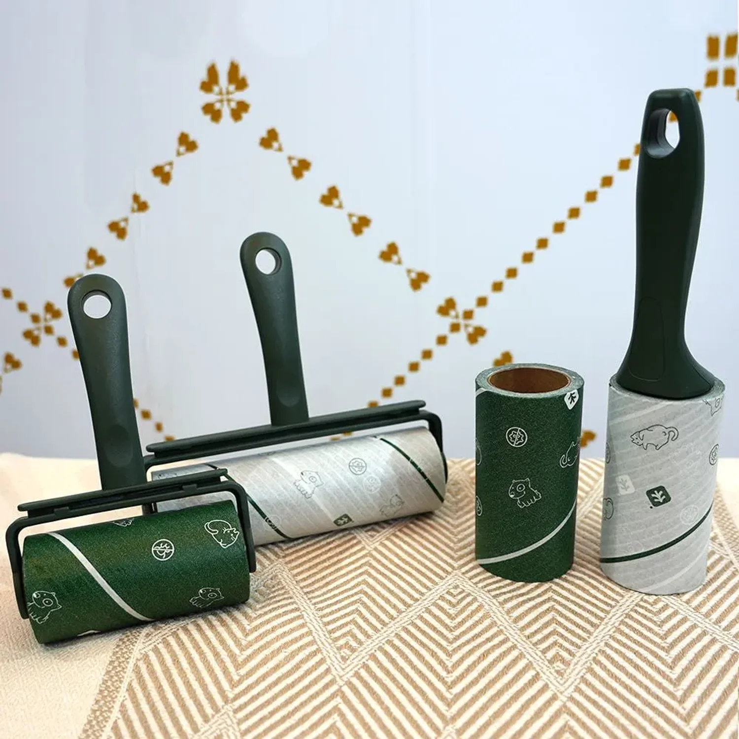 롤크리너 T형 10cm X 90매 레몬그라스향 롤테이프 먼지 돌돌이