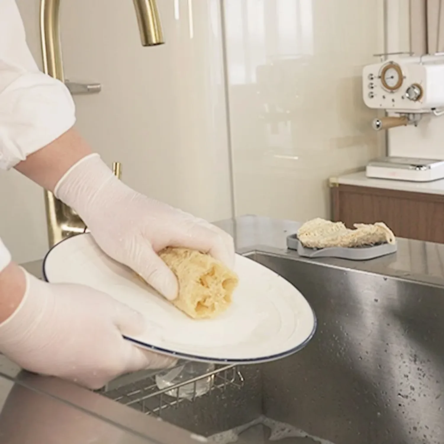 다용도 니트릴장갑 식품용 주방방역 위생장갑 100매 두꺼운