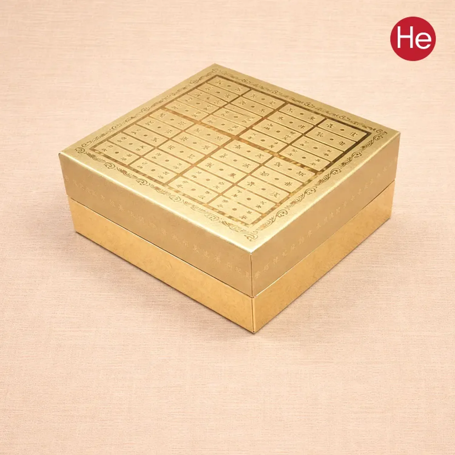 약장 금지 공진단상자 싸바리 상자 금박포장