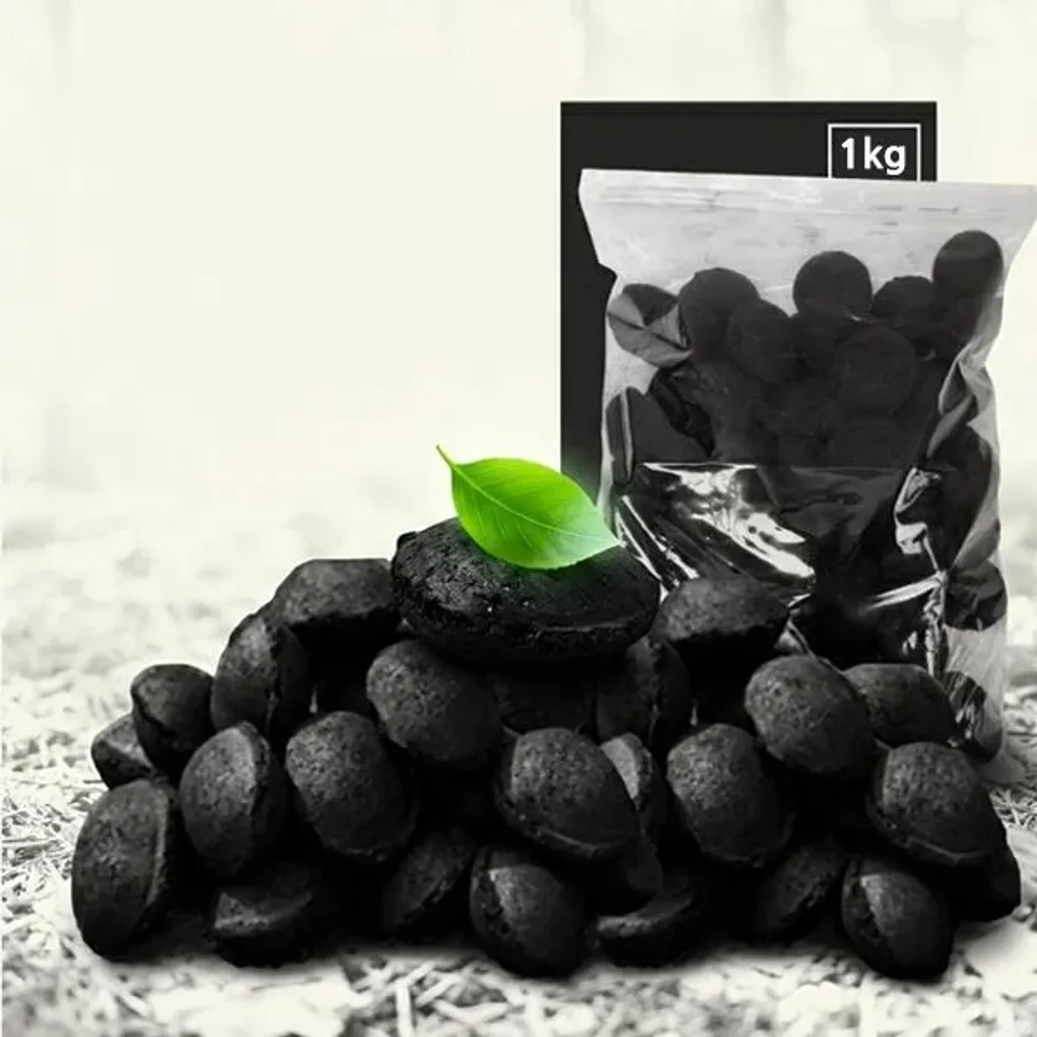 조개탄 야자숯 코코넛 브리켓 1Kg