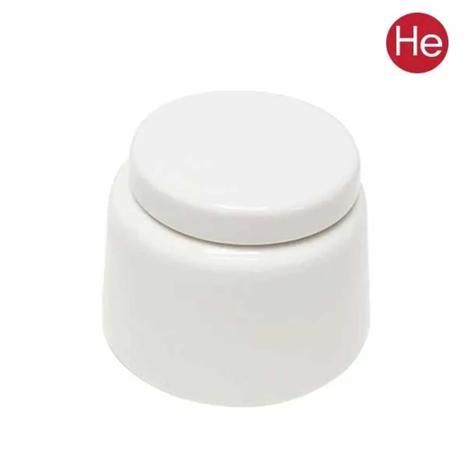 깊은백자단지 650g 꿀단지 경옥고단지 국산 도자기 꿀 소금 된장 고추장 항아리 선물단지 